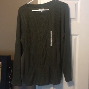 Croft & Barrow crew neck sweater